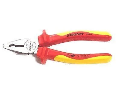 كماشة كهربائية احترافية معتمدة من VDE - 1000 فولت من صنع SIGNET، مقاس "8".